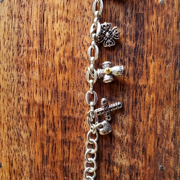 Brighton eternity cross charm bracelet - Picture 4 of 5